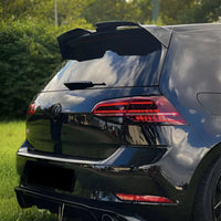 VW GOLF MK7 7.5 GTI GTD R ROOF SPOILER OETTINGER STYLE GLOSS BLACK