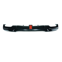 BMW 3 SERIES E90/E91 2005-2011 GLOSS BLACK LED DIFFUSER - QUAD TIP