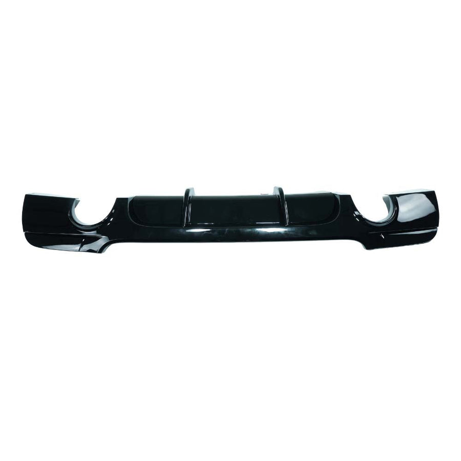 BMW 3 SERIES E92/E93 2006-2013 GLOSS BLACK DIFFUSER - DUAL EXIT