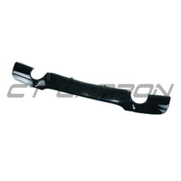 BMW 3 SERIES E90/E91 2005-2011 PRE-LCI GLOSS BLACK DIFFUSER - DUAL EXIT