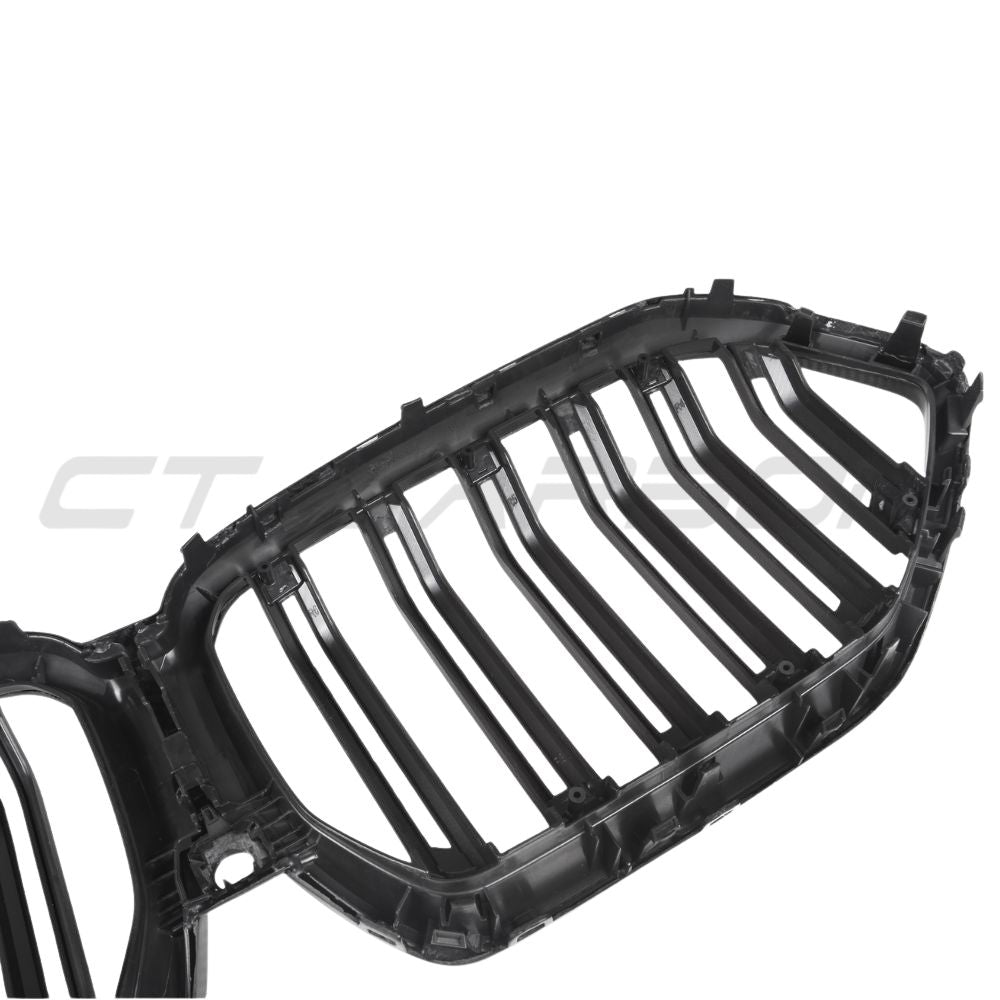 BMW X6 G06 & X6M F96 2019-2022 DOUBLE SLAT PRE-PREG CARBON FIBRE GRILLE