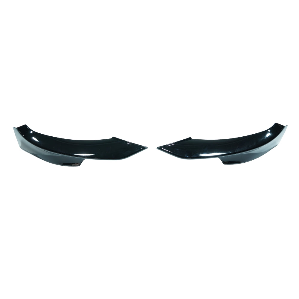 BMW 3 SERIES E92/E93 2009-2013 LCI GLOSS BLACK SPLITTER CORNERS - V3