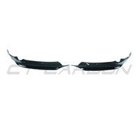 BMW E90/E91 3 SERIES LCI SE 2009-2011 GLOSS BLACK SPLITTER CORNERS - V1