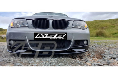 BMW E82 E88 M-Sport Splitter and Side Skirts