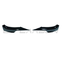 BMW E92/E93 3 SERIES 2006-2009 PRE-LCI GLOSS BLACK SPLITTER CORNERS - V2