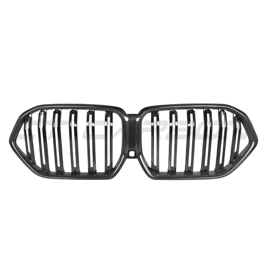 BMW X6 G06 2023+ LCI DOUBLE SLAT PRE PREG CARBON FIBRE GRILLE