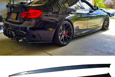 BMW F30 Side Extensions M-Sport (Gloss Black)