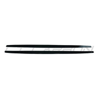 BMW 1 SERIES E82/E83/E87/E88 2004-2013 GLOSS BLACK SIDE SKIRTS