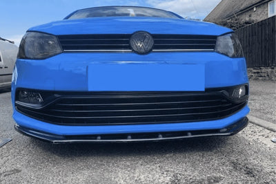VW POLO 5 (6r) (6c) Front Splitter 09-14