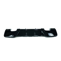 BMW 1 SERIES F20/F21 2012-2014 PRE-LCI GLOSS BLACK DIFFUSER - DUAL TIP