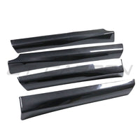 TESLA MODEL 3 2017-2023 CARBON FIBRE INTERIOR DOOR PANEL TRIM ADD ON