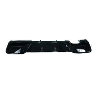 BMW 1 SERIES F20/F21 2012-2014 PRE-LCI GLOSS BLACK DIFFUSER - TWIN LEFT TIP