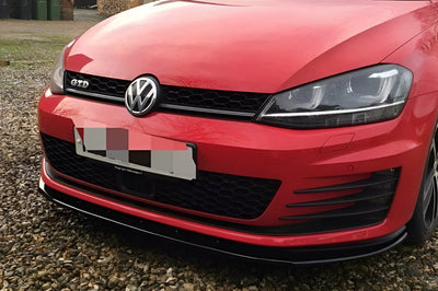 VW GOLF MK7 GTI GTD (2012 Up) Front Splitter