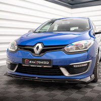 Maxton Design - FRONT SPLITTER RENAULT MEGANE GT LINE GRANDTOUR MK3 FACELIFT