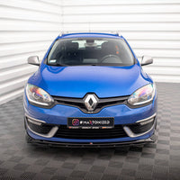 Maxton Design - FRONT SPLITTER RENAULT MEGANE GT LINE GRANDTOUR MK3 FACELIFT