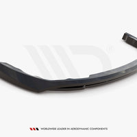 Maxton Design - FRONT SPLITTER RENAULT MEGANE GT LINE GRANDTOUR MK3 FACELIFT