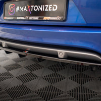 Maxton Design - CENTRAL REAR SPLITTER (VERTICAL BARS) RENAULT MEGANE GT LINE GRANDTOUR MK3 FACELIFT