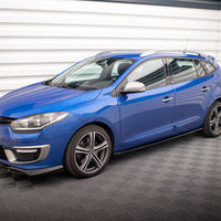 Maxton Design - SIDE SKIRTS DIFFUSERS RENAULT MEGANE GT LINE GRANDTOUR MK3 FACELIFT