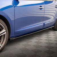 Maxton Design - SIDE SKIRTS DIFFUSERS RENAULT MEGANE GT LINE GRANDTOUR MK3 FACELIFT