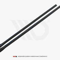 Maxton Design - SIDE SKIRTS DIFFUSERS RENAULT MEGANE GT LINE GRANDTOUR MK3 FACELIFT