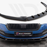 Maxton Design - FRONT SPLITTER V.1 SKODA OCTAVIA SPORTLINE MK4
