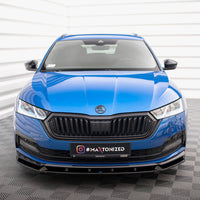 Maxton Design - FRONT SPLITTER V.1 SKODA OCTAVIA SPORTLINE MK4