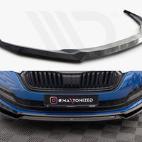Maxton Design - FRONT SPLITTER V.2 SKODA OCTAVIA SPORTLINE MK4