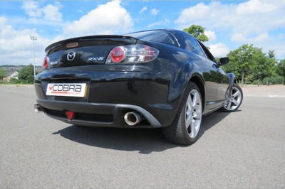 Cobra Exhausts - Mazda RX8 (S1) 2003-08 (Pre-Facelift) Cat Back Sports Exhaust