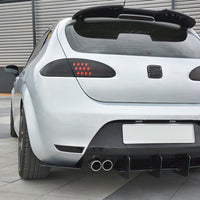 Maxton Design - REAR DIFFUSER V.2 SEAT LEON MK2 CUPRA/FR (2005-2012)
