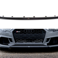Maxton Design - FRONT SPLITTER V.2 AUDI RS3 8V FACELIFT SEDAN (2017-20)