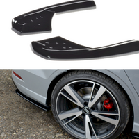 Maxton Design - REAR SIDE SPLITTERS AUDI RS3 8V FACELIFT SEDAN (2017-20)