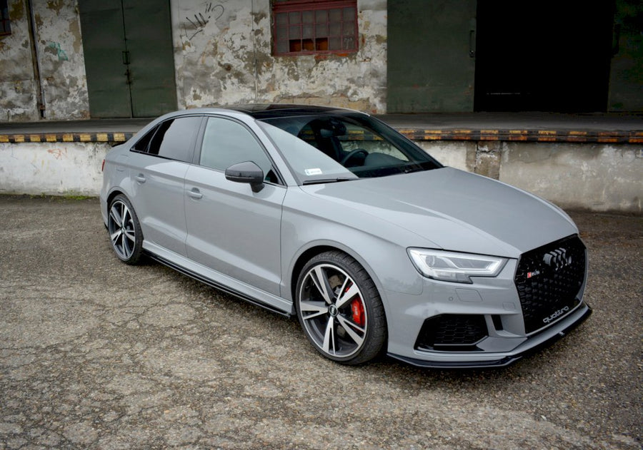 Maxton Design - SIDE SKIRTS DIFFUSERS AUDI RS3 8V FACELIFT SEDAN (2017-20)