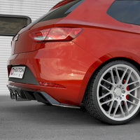 Maxton Design - REAR VALANCE V.2 SEAT LEON MK3 CUPRA FACELIFT