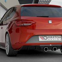 Maxton Design - REAR VALANCE V.2 SEAT LEON MK3 CUPRA FACELIFT