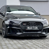 Maxton Design - FRONT SPLITTER V.1 AUDI RS3 8V FACELIFT SPORTBACK (2017 - 20)