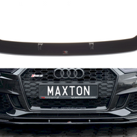 Maxton Design - FRONT SPLITTER V.1 AUDI RS3 8V FACELIFT SPORTBACK (2017 - 20)