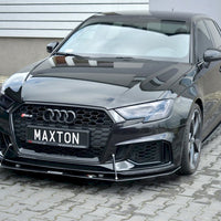 Maxton Design -  Front Racing Splitter V.1 Audi RS3 Sportback 8V Facelift