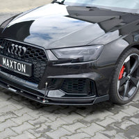Maxton Design - Front Racing Splitter V.2 Audi RS3 Sportback 8V Facelift