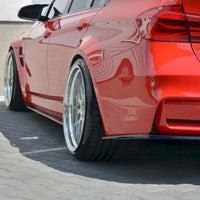 Maxton Design - REAR SIDE SPLITTERS V.1 BMW M3 F80 (2014-18)