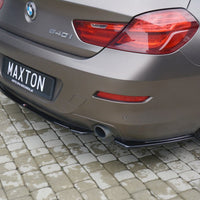 Maxton Design - CENTRAL REAR SPLITTER BMW 6 GRAN COUPÉ (2012-2014)