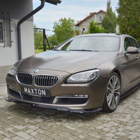 Maxton Design - FRONT SPLITTER BMW 6 GRAN COUPÉ (2012-2014)