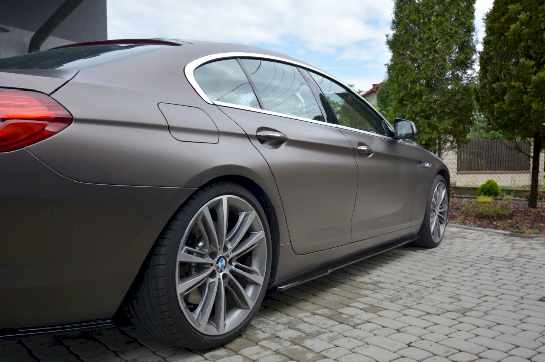 Maxton Design - SIDE SKIRTS DIFFUSERS BMW 6 GRAN COUPÉ (2012-2014)