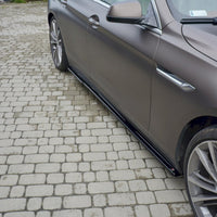 Maxton Design - SIDE SKIRTS DIFFUSERS BMW 6 GRAN COUPÉ (2012-2014)