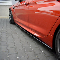 Maxton Design - SIDE SKIRTS DIFFUSERS BMW M6 GRAN COUPÉ (2012-2014)