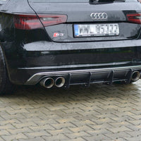 Maxton Design - REAR DIFFUSER AUDI S3 8V/A3 8V S-LINE