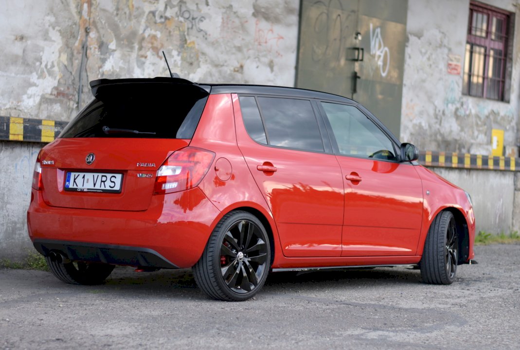 Maxton Design - SIDE SKIRTS DIFFUSERS SKODA FABIA MK2 RS (2010-2014)
