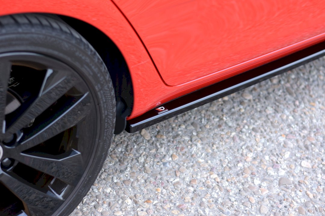 Maxton Design - SIDE SKIRTS DIFFUSERS SKODA FABIA MK2 RS (2010-2014)