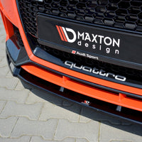 Maxton Design - FRONT SPLITTER V.2 AUDI TT MK3 (8S) RS (2016-UP)