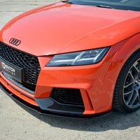 Maxton Design - FRONT SPLITTER V.1 AUDI TT MK3 (8S) RS (2016-UP)