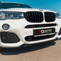 Maxton Design - FRONT SPLITTER BMW X3 F25 M-PACK FACELIFT (2014-2017)
